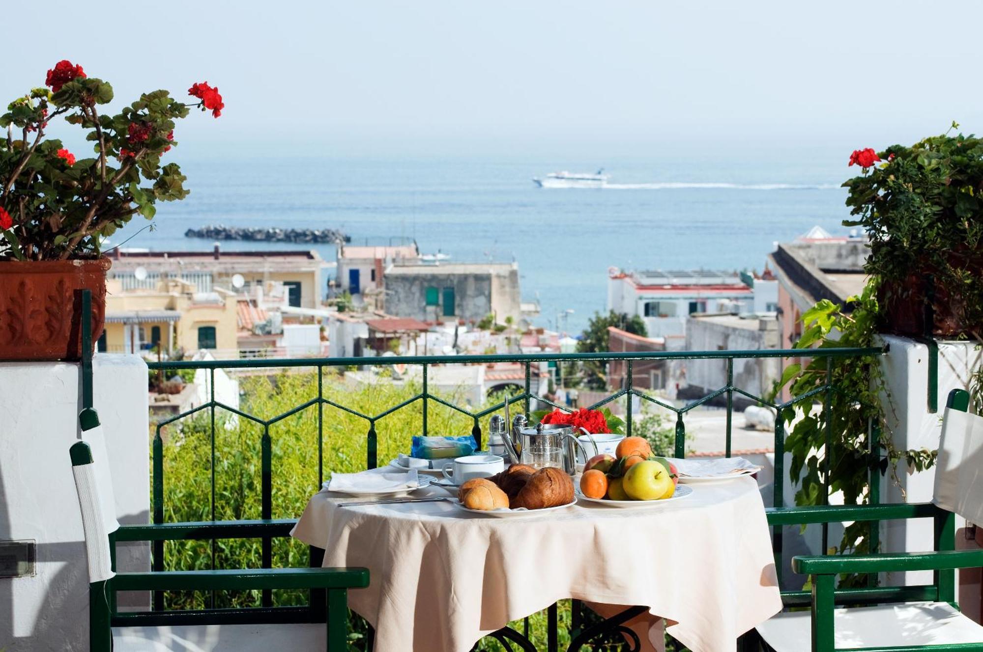 Hotel La Villarosa Terme Ísquia Restaurante foto